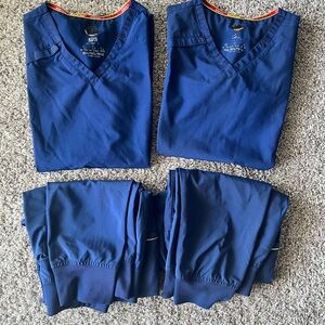 Women’s Navy Blue Dickies and Infinity by Cherokee joggers